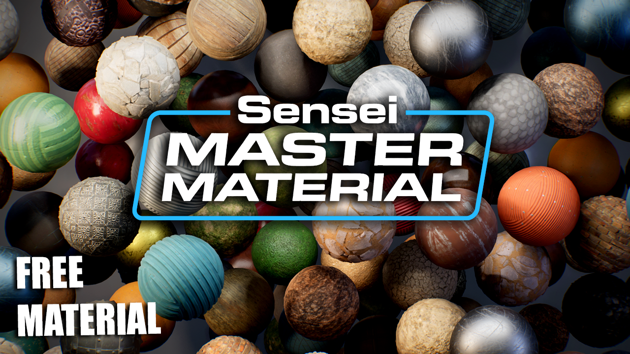 Unreal Sensei Master Material resource preview