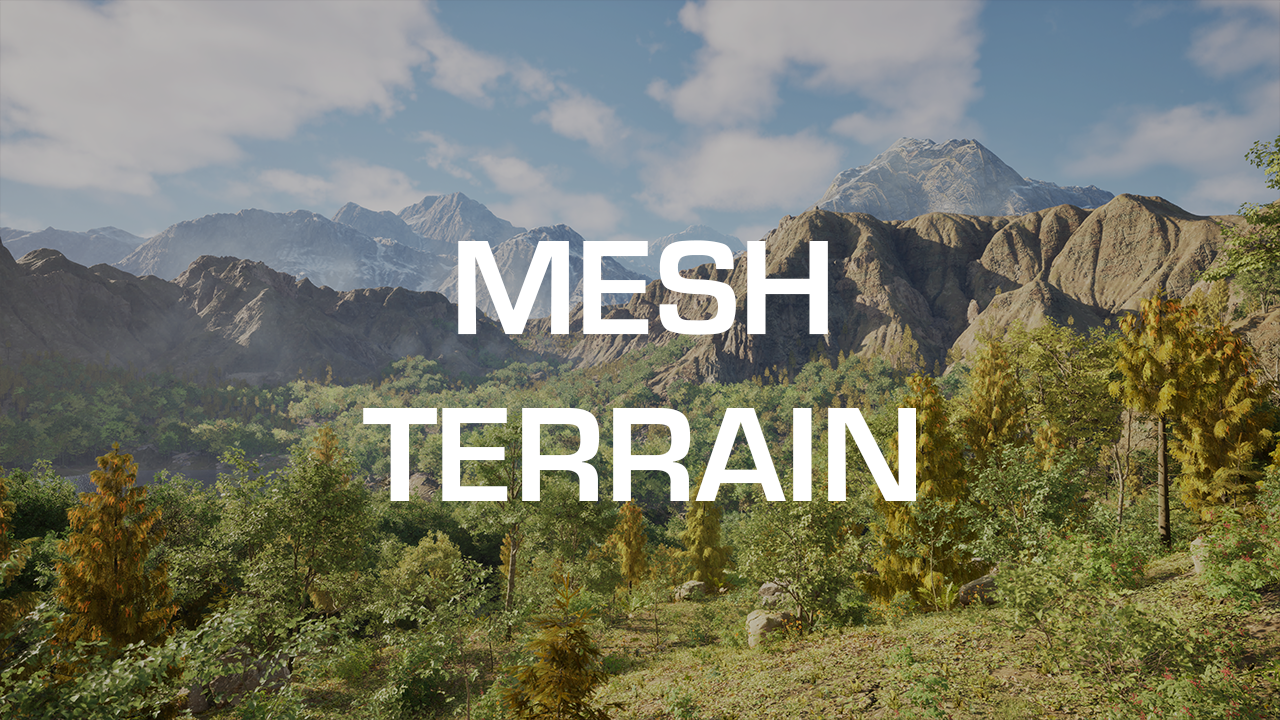 Preview artwork for Mesh Paint Texture Coordinates in Mesh Terrain