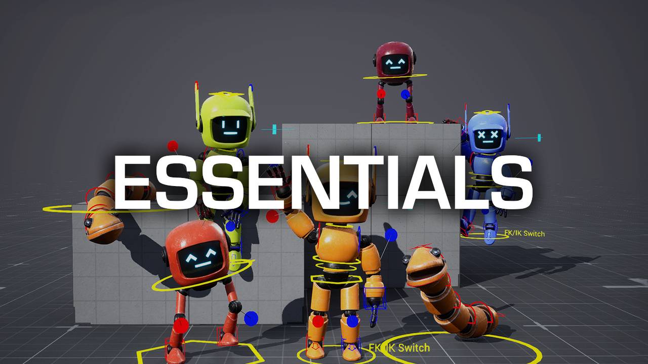Preview artwork for Backward Solve and Arrays in Control Rig