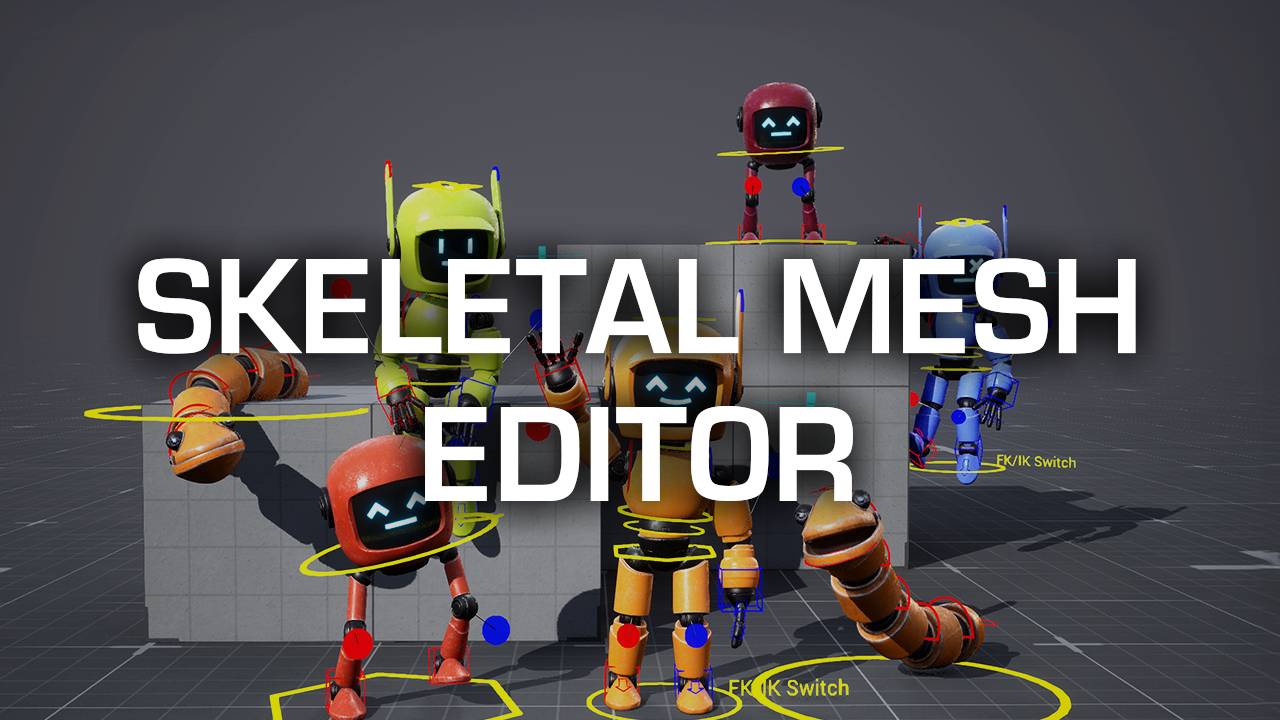 Preview artwork for Skeletal Bone Editor in Control Rig
