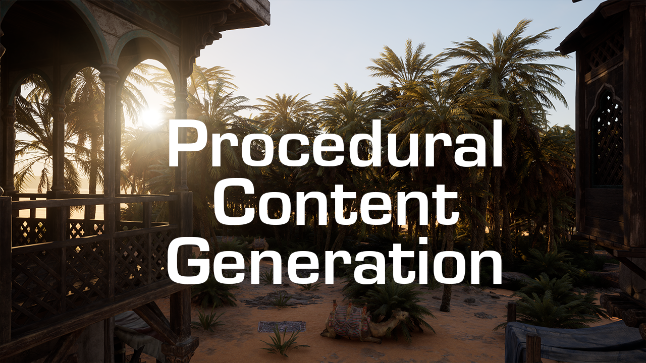 Preview artwork for PCG Mode in Procedural Content Generation EA
