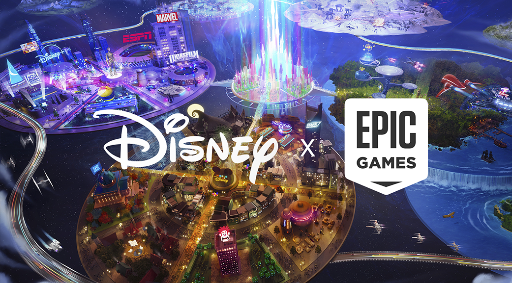 Cover artwork for Unreal Engine 6 and Disney x Epic Games