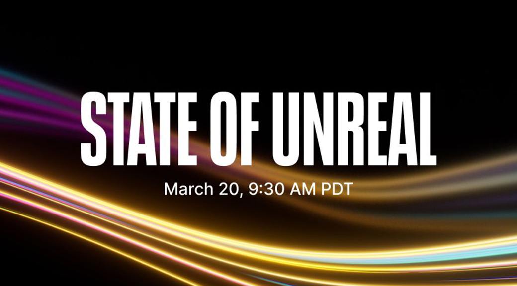 Cover artwork for Unreal Engine GDC Announcement